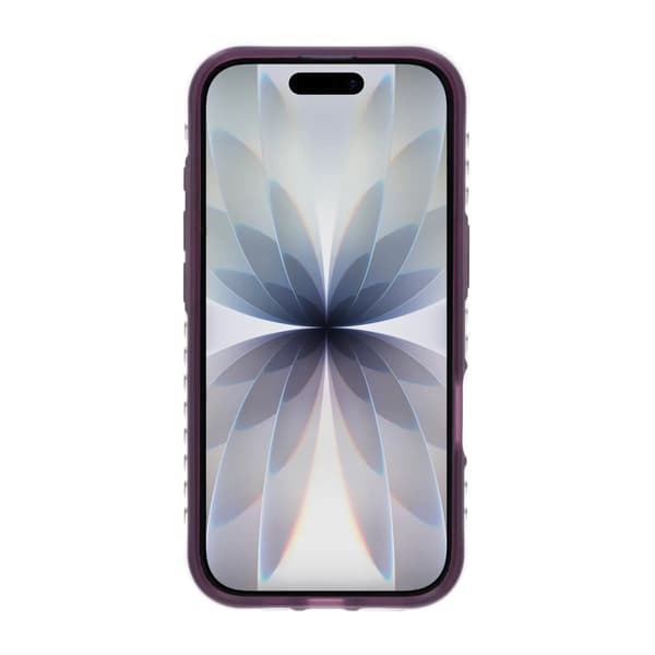 Mat Mobilcover med ringstativ til iPhone 17 - Lilla