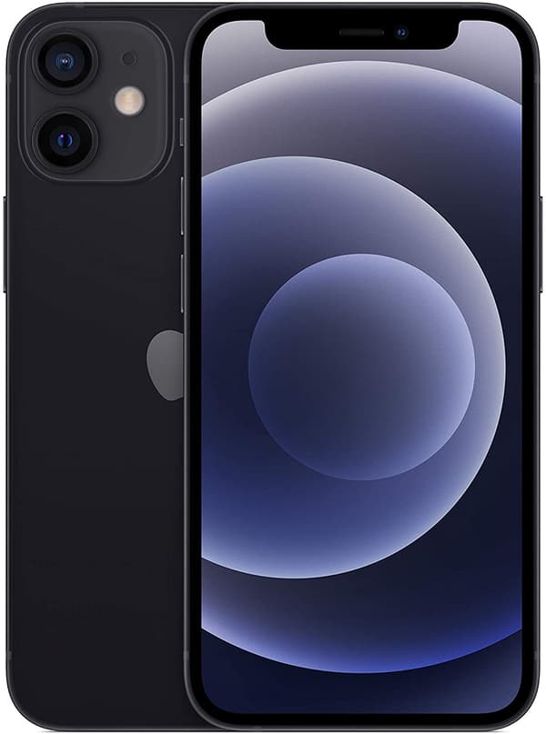 iPhone 12 Mini 64GB - 1 År Garanti Begagnad - Svart
