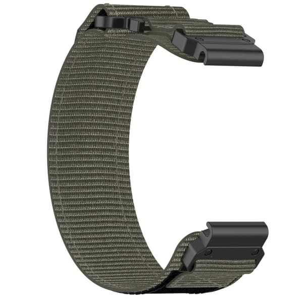 Garmin Fenix 7X Pro 51mm nailonranneke - harmaa