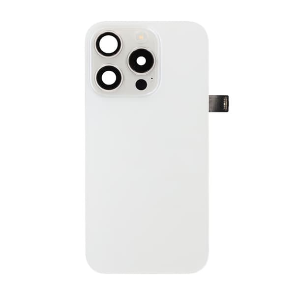iPhone 15 Pro Baksida Glas Komplett OEM - Titanvit