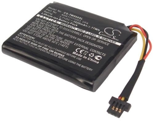 Batteri til Tomtom 4EN6.001.02 osv.