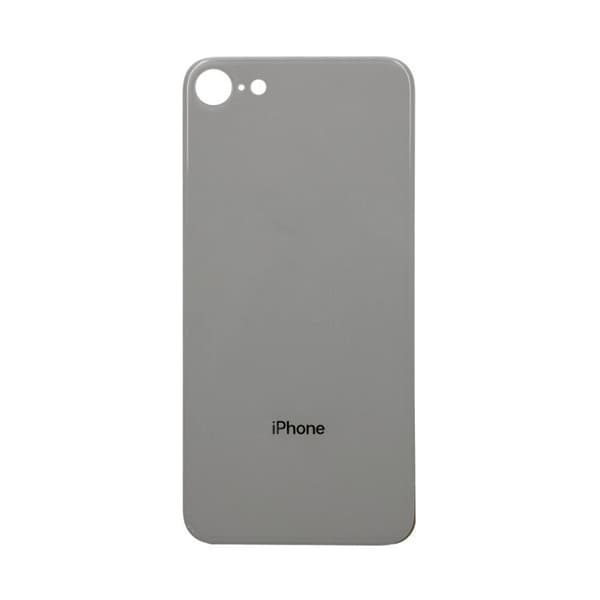 iPhone 8 Bagglas med Klæbebånd - Hvid