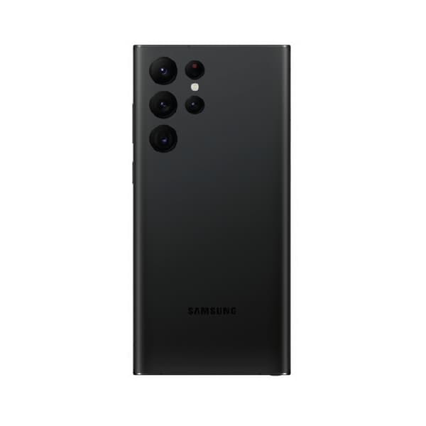 Samsung Galaxy S22 Ultra bagside - Phantom Black