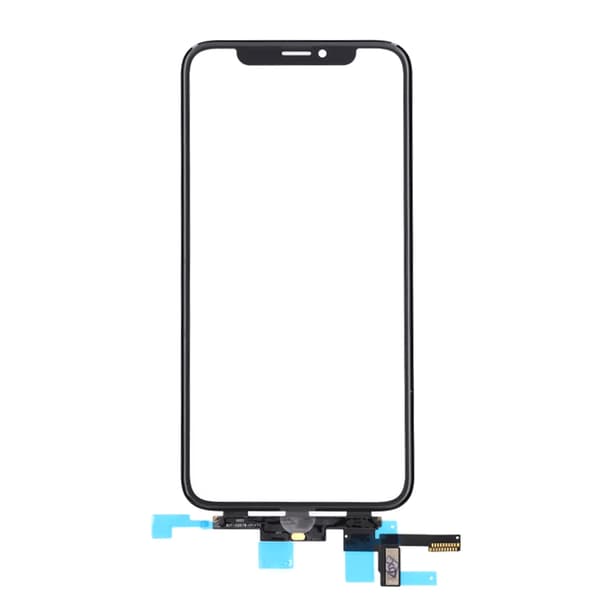 iPhone XS lasinäyttö digitointilaitteella ja OCA:lla