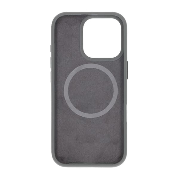 iPhone 16 Pro Mobilcover Silikone Magnet Rvelon - Grå