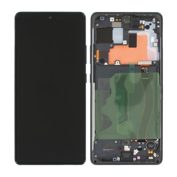 Samsung Galaxy S10 Lite LCD and Touch Screen with Frame Prism Black