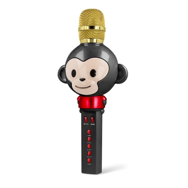 Maxlife Bluetooth Mikrofon med Højttaler Animal – Sort