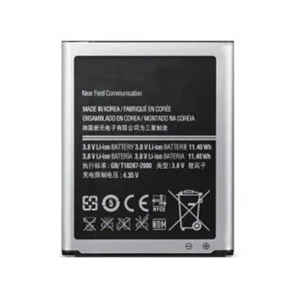 Samsung Galaxy S3 Batteri med Baksida - Blå