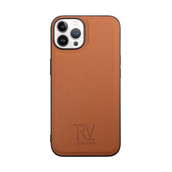 iPhone 14 Pro Max Plånboksfodral Magnet Rvelon - Brun