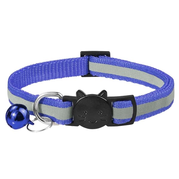 Pet Luminous Protective Cover Collar Dark Blue