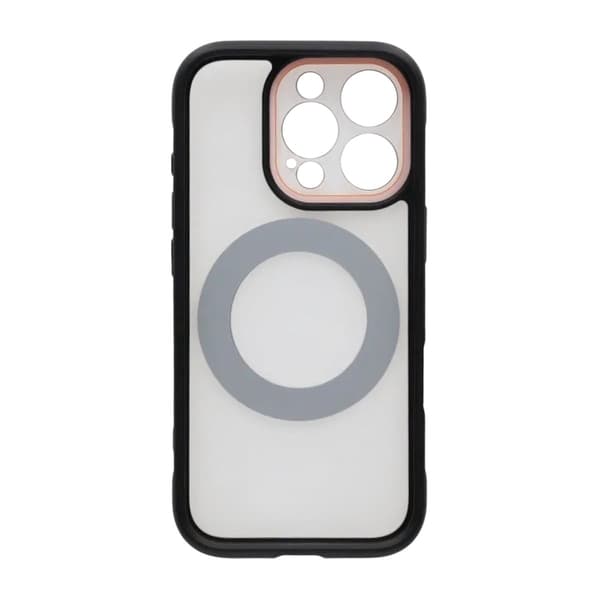 Cover med roterbart MagSafe-stativ til iPhone 16 Pro Max - Sort