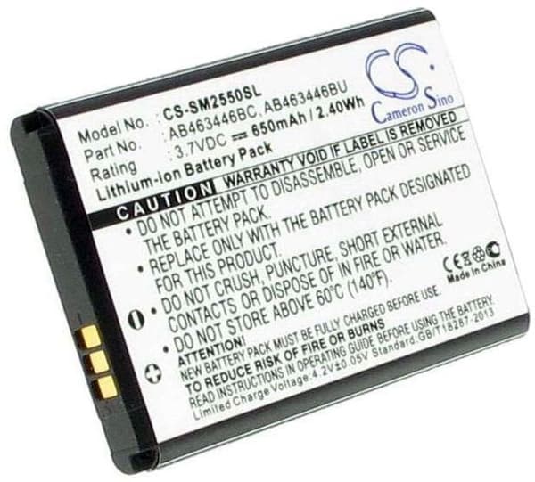 Batteri til Samsung GT-E1150 osv. erstatningsbatteri