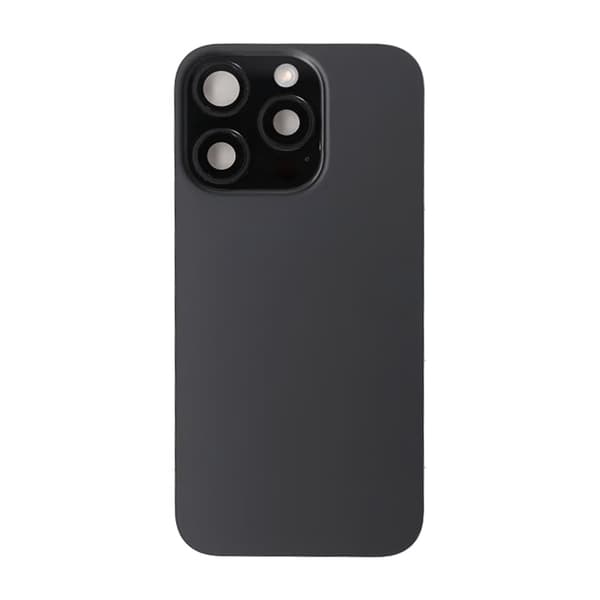 iPhone 16 Pro Baksida Glas - Svart