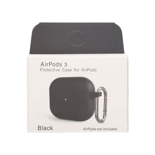 airpods3 silicone case black