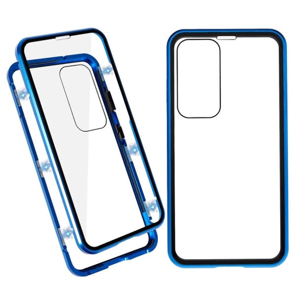 Samsung Galaxy S24 Plus Magnetisk Cover - Blå