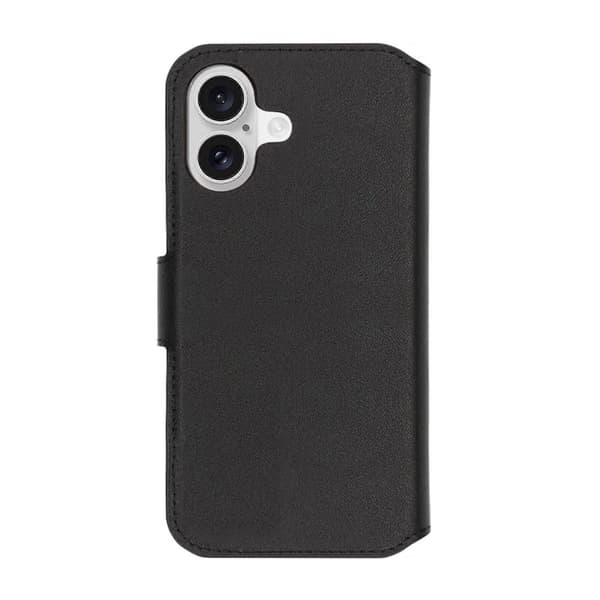 Rvelon Pung Etui Ægte Læder til iPhone 17 - Sort