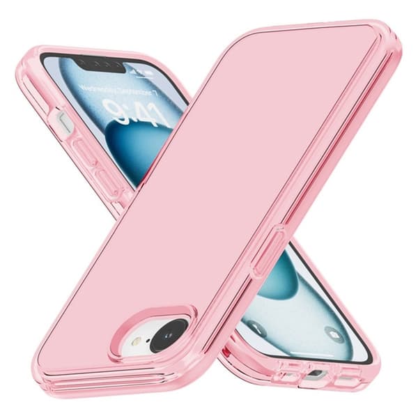 iPhone 17e/16e TPU-fodral - Rosa
