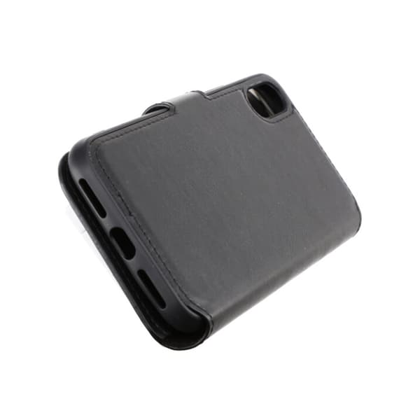iPhone X/XS Plånboksfodral Extra Kortfack Rvelon - Svart