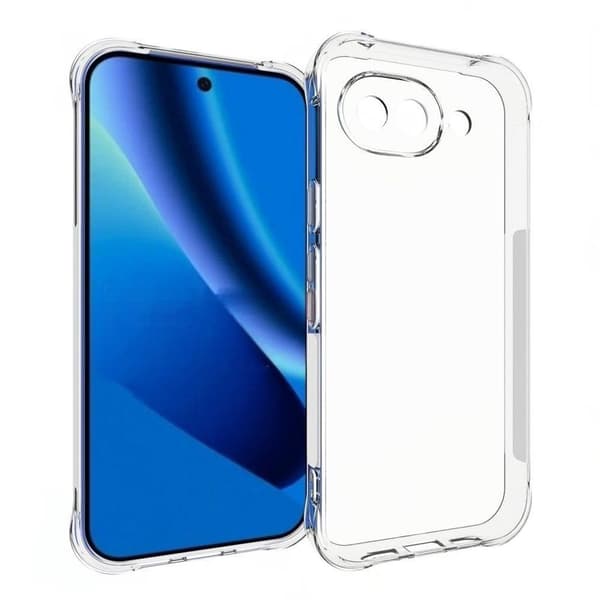 Google Pixel 10a -suojakuori TPU - Läpinäkyvä
