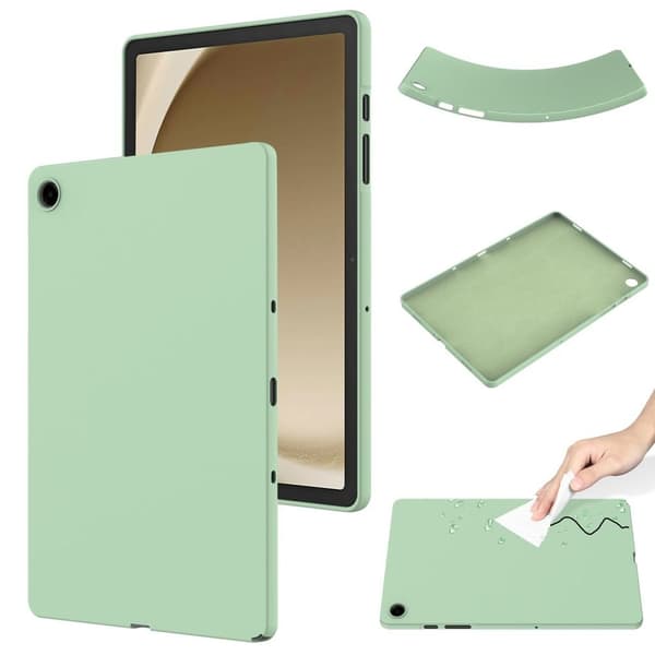 Samsung Galaxy Tab A9 Plus Silikonecover - Grøn