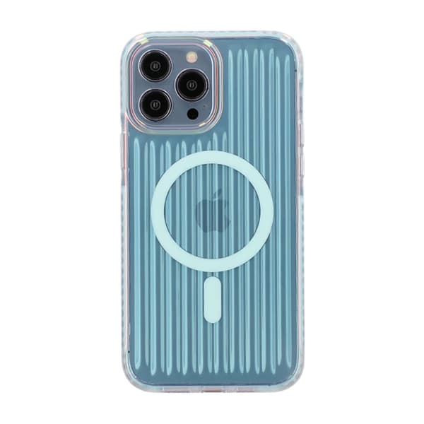 Stødsikkert Magsafe Cover til iPhone 13 og 12 Pro Max - Blå Refleks