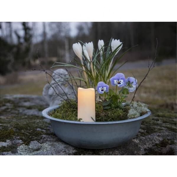 LED GRAVLYS SERENE / 10 cm / Timer / Sensor / Batteri