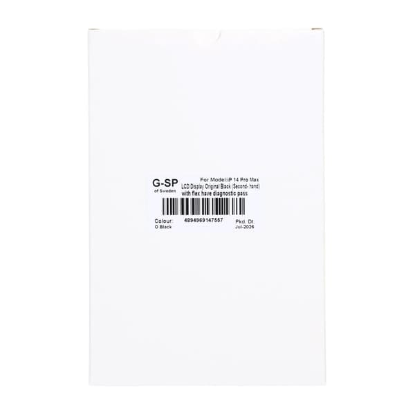iPhone 14 Pro Max OLED-skærm Original Brugt - Diagnostisk Pas
