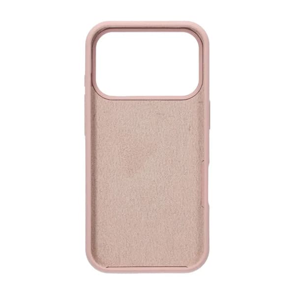 Mobilskal Mjukt Silikon för iPhone 17 Pro - Sandrosa