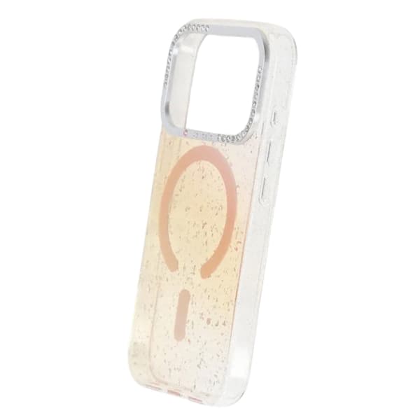 Glitter Diamond Magnetic Case - iPhone 17 Pro Gold
