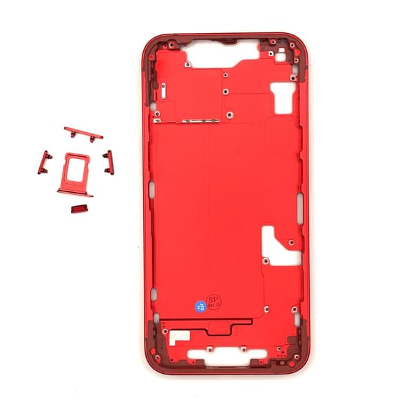 iPhone 14 -keskikehys - Punainen