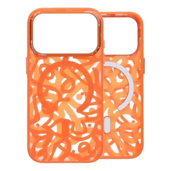 Graffiti Craft MagSafe Case For iPhone 17 Pro Orange