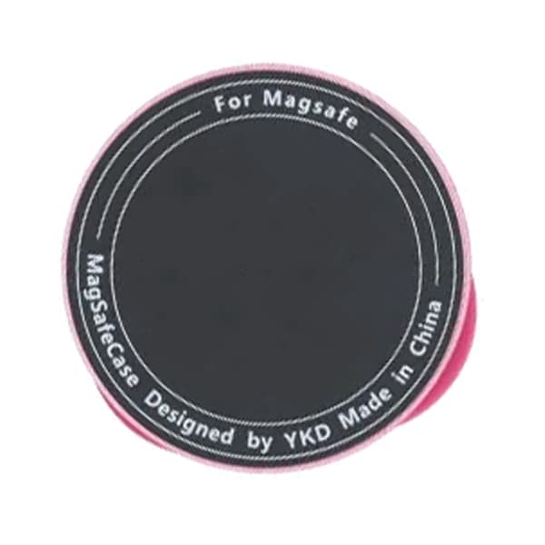 Hjerteformet MagSafe Telefonstativ Dragefrugt Pink