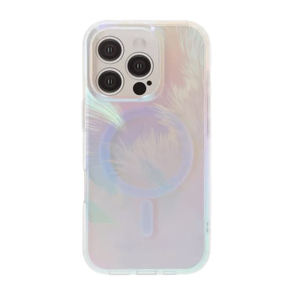 TPU cover med Magsafe til iPhone 16 Pro - Iriserende
