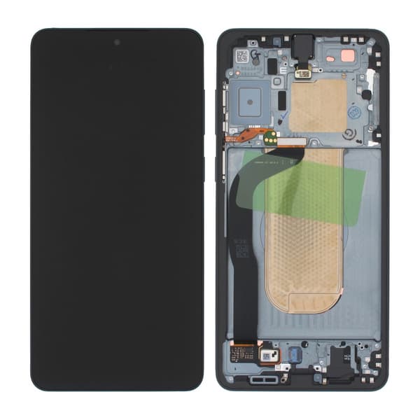 Samsung Galaxy S25 Edge SM-S937B Skærm + Ramme + Touchscreen - Sort