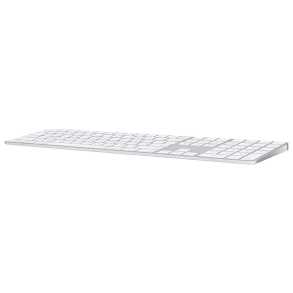 Apple Magic Keyboard med Touch ID och numerisk del Vit - Nyskick