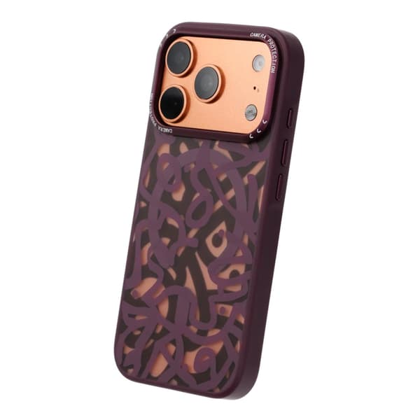 Graffiti Craft MagSafe Cover til iPhone 17 Pro Max Lilla