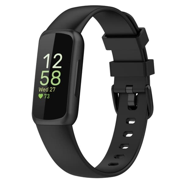 Fitbit Inspire 3 Silikone urrem - Sort