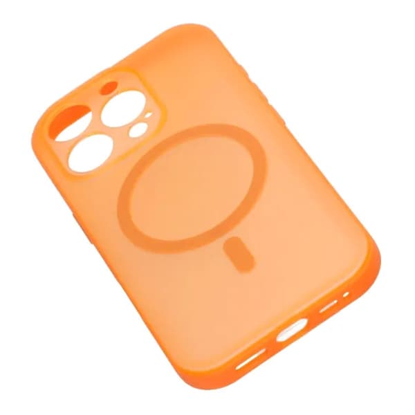 Præcis Hulskjold Magnetisk Etui - iPhone 16 Pro Orange