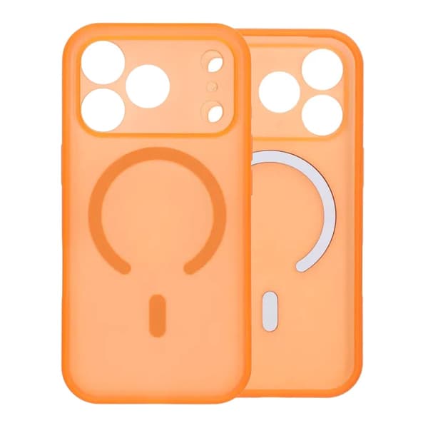 Præcis Hulskjold Magnetisk Etui - iPhone 17 Pro Max Orange