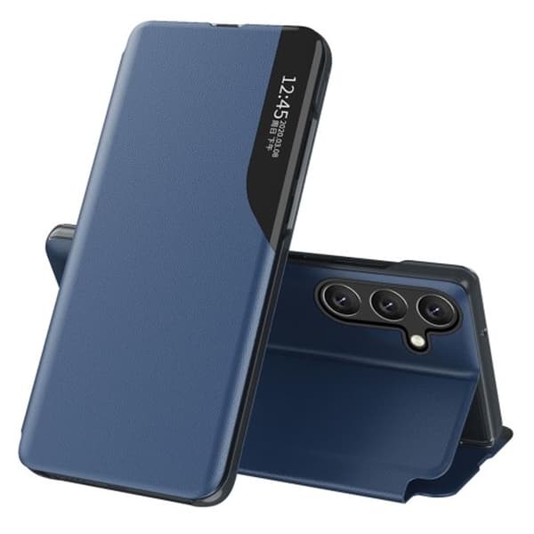 Samsung Galaxy A05s cover med stativ - Blå