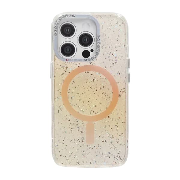 Glitter Diamond Magnetic Case - iPhone 16 Pro Kulta