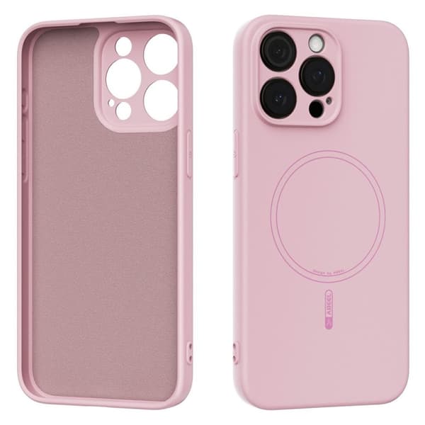 ABEEL iPhone 13 Pro Max Cover MagSafe – Pink