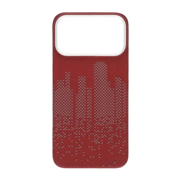 Kevlar Magsafe cover til iPhone 17 Pro Max - Rød