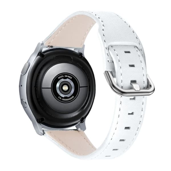 Garmin VivoActive 4 Läderarmband - Vit