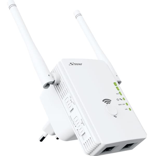 Stark WiFi Repeater 300 Mbit/s - Vit