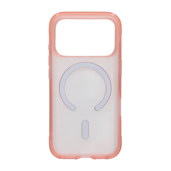 Matte Magnetic Shockproof Airbag  Case For iPhone 17 Pro Pink