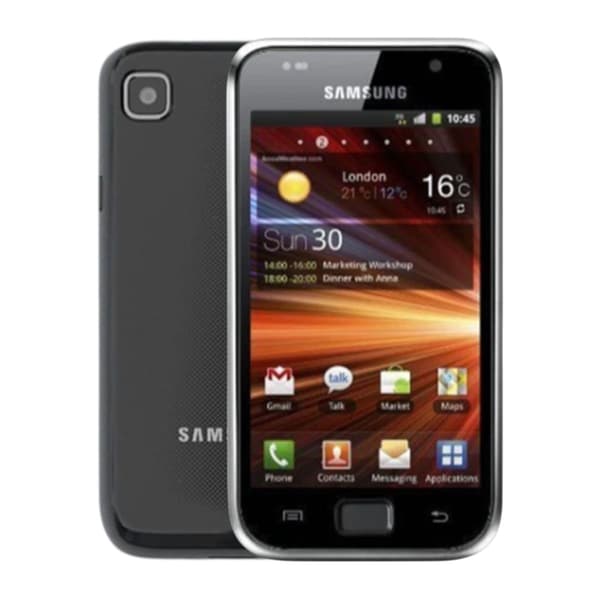 Brugt Samsung Galaxy S Plus 5GB Sort - God stand