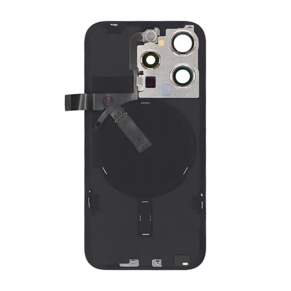 iPhone 15 Pro Baksida Glas Komplett OEM - Titanblå