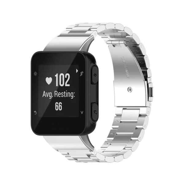 Garmin Forerunner 35 / 30 Rostfritt stål Klockarmband - Silver