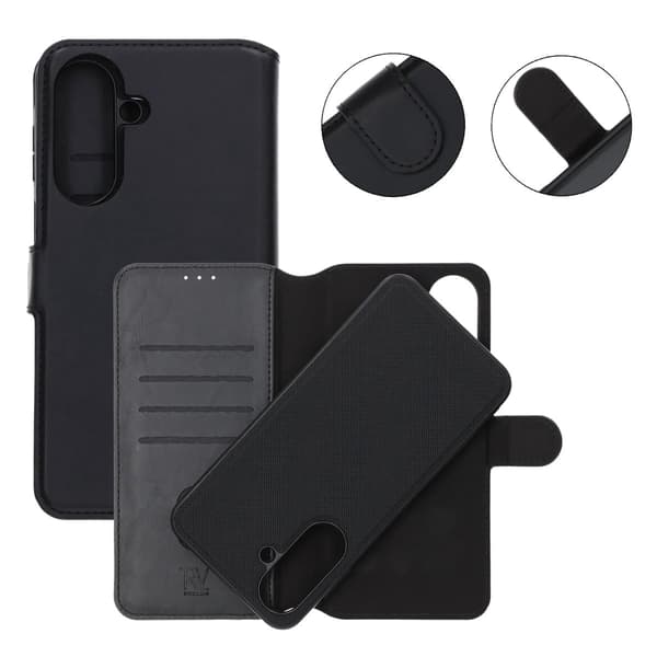 RV Magnetisk Pung Etui Samsung A27 Sort